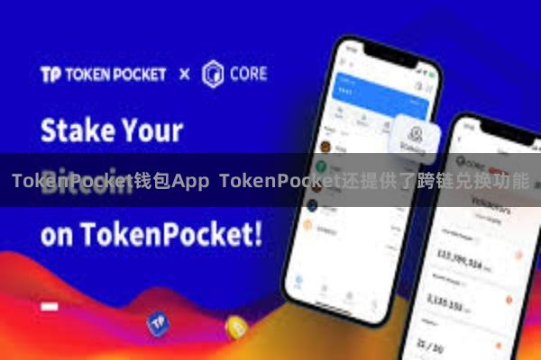 TokenPocket钱包App  TokenPocket还提供了跨链兑换功能